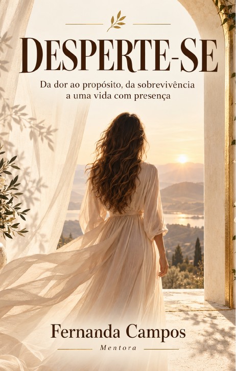 Capa do livro Desperte-se, de Fernanda Campos