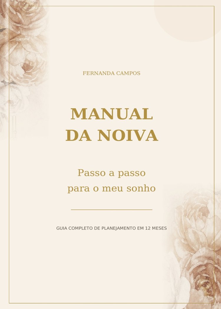 Capa do Manual da Noiva